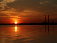 Sunset, Dublin Bay